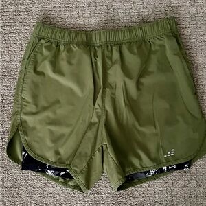 Craft Olive Green Running Shorts